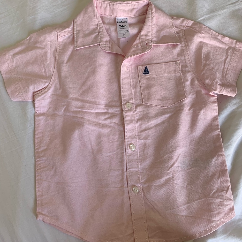 Baby boys classy button up shirt